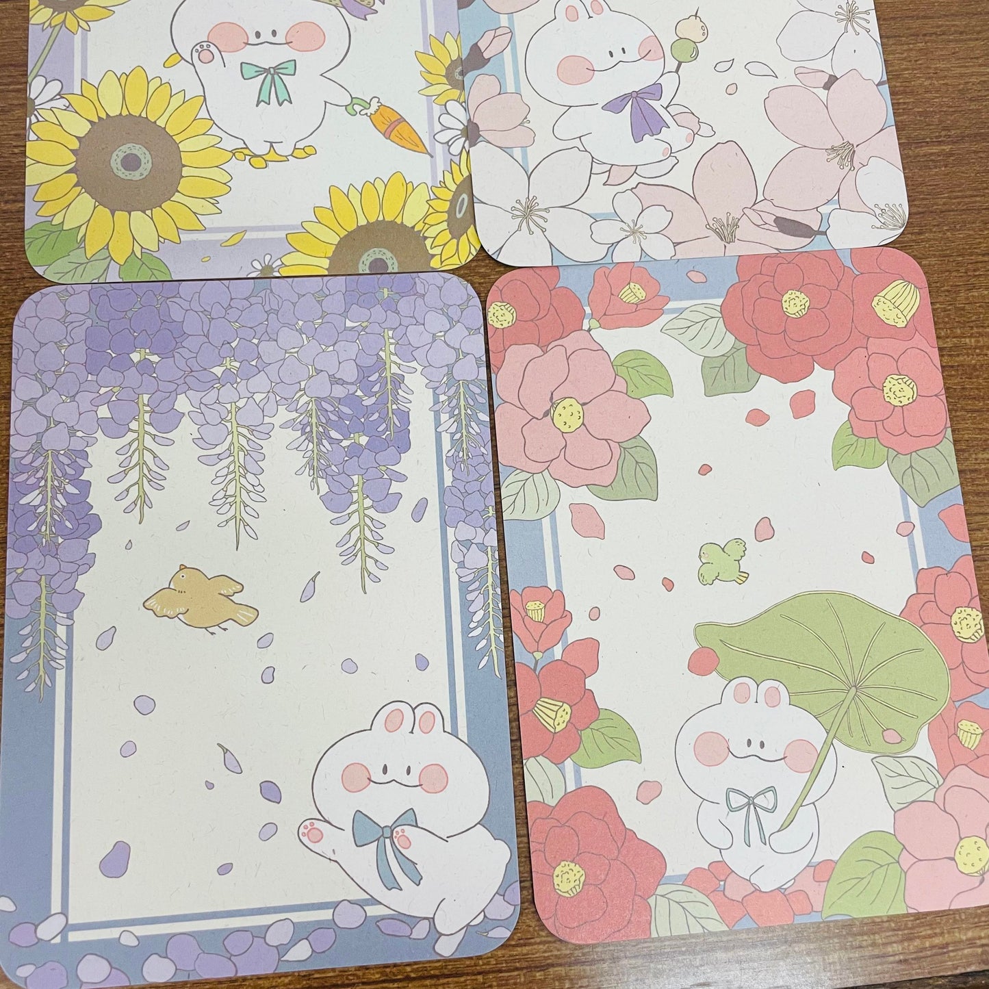 Cookie Flower Story Postcard Set