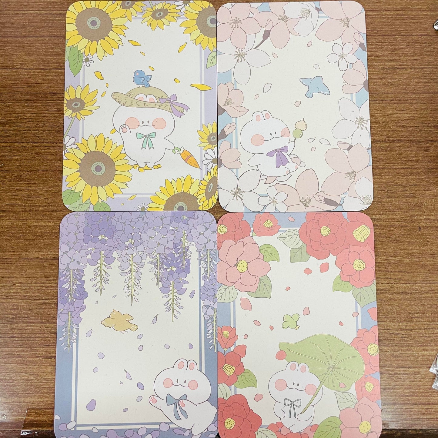 Cookie Flower Story Postcard Set