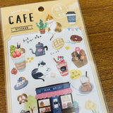 SUNNY Cafe Transparent Sticker Sheet