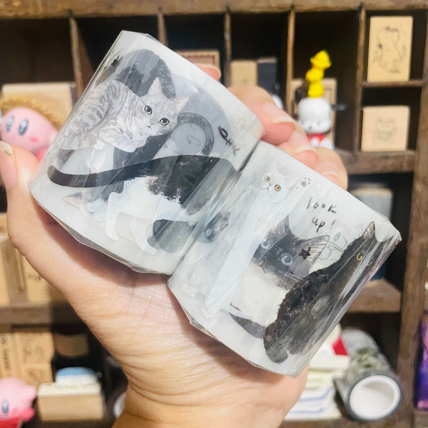 somesortoffern Gray Scale PET Tape Roll and Samples