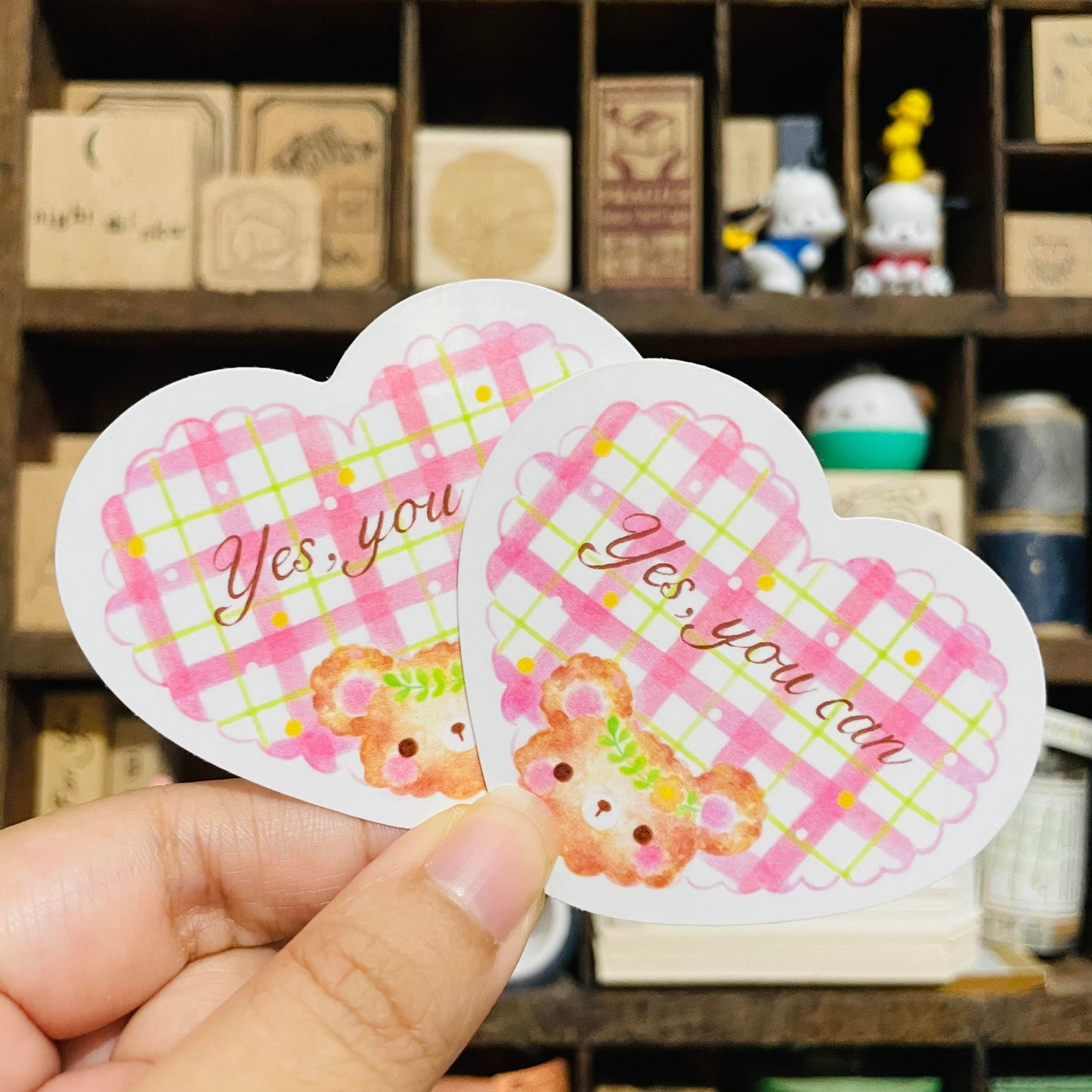 Thea Illustration Yes You Can Sticker