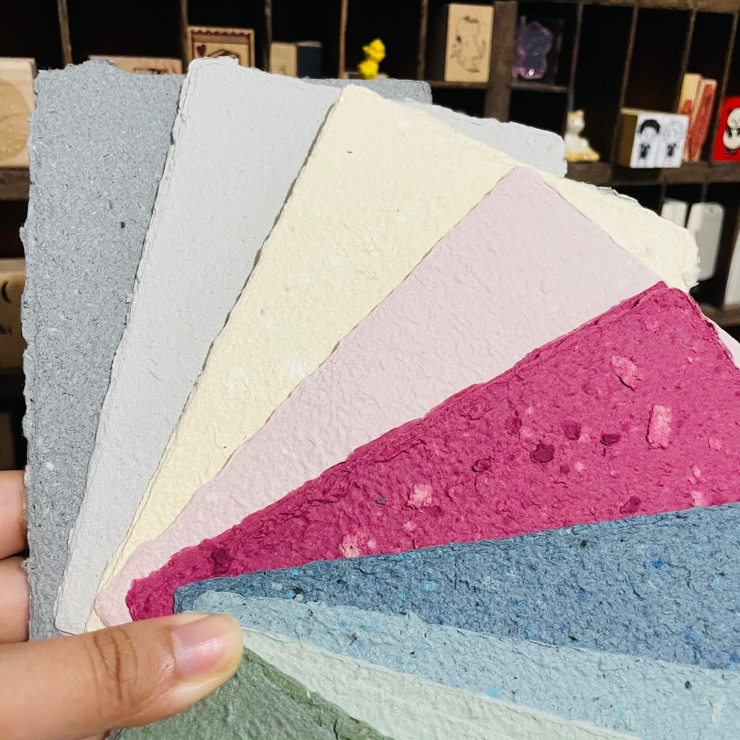 Shihsyu Paper Handmade Colored Postcard