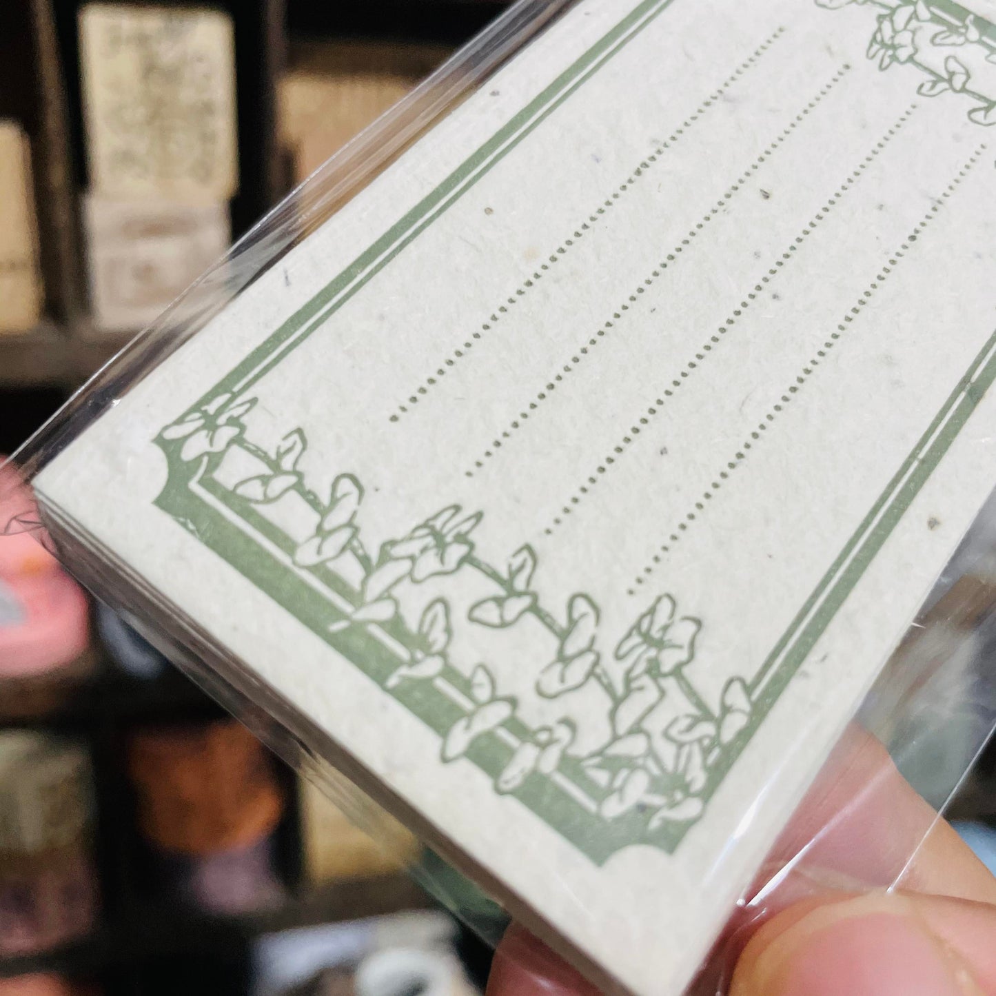 Shihsyu Paper Letterpress Handmade Green Label Pack