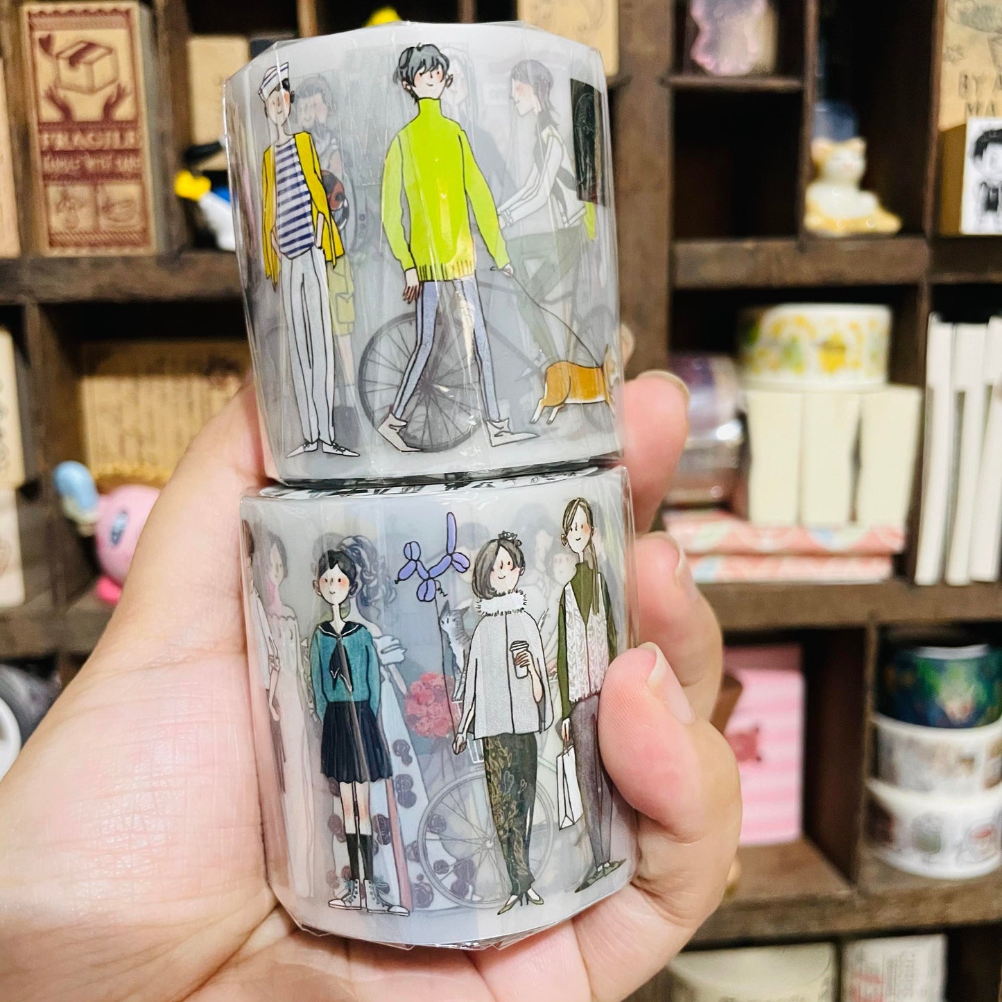 somesortoffern Small People PET Washi Masking Tape Samples and Rolls