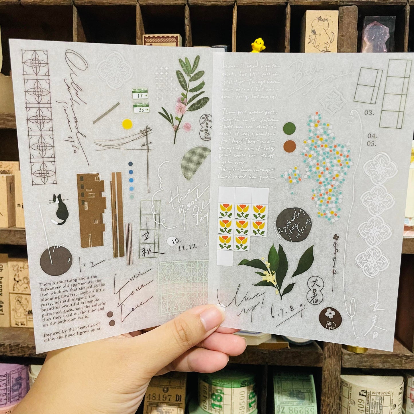 somesortoffern Version 2 Transfer Sticker Sheet Pack