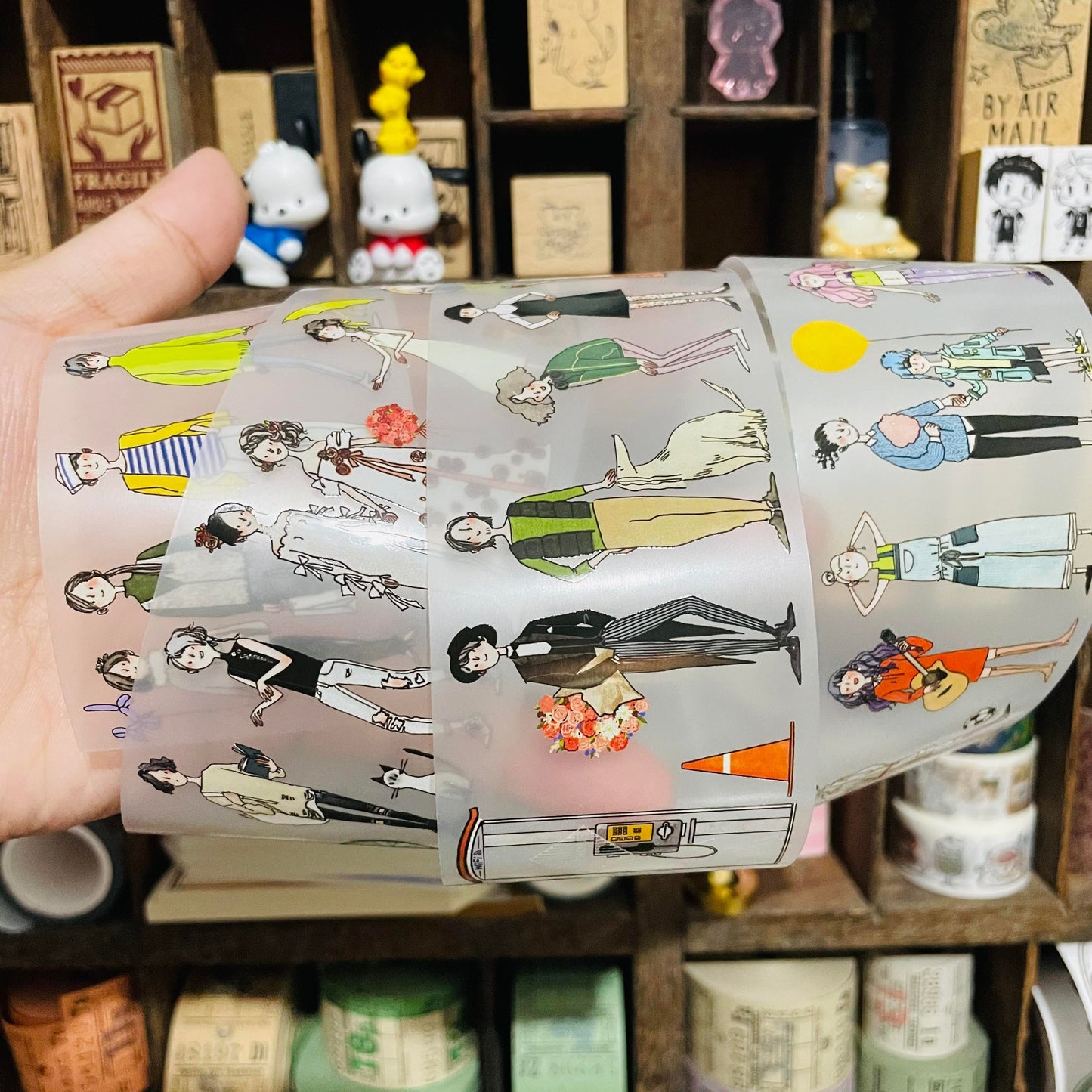 somesortoffern Small People PET Washi Masking Tape Samples and Rolls