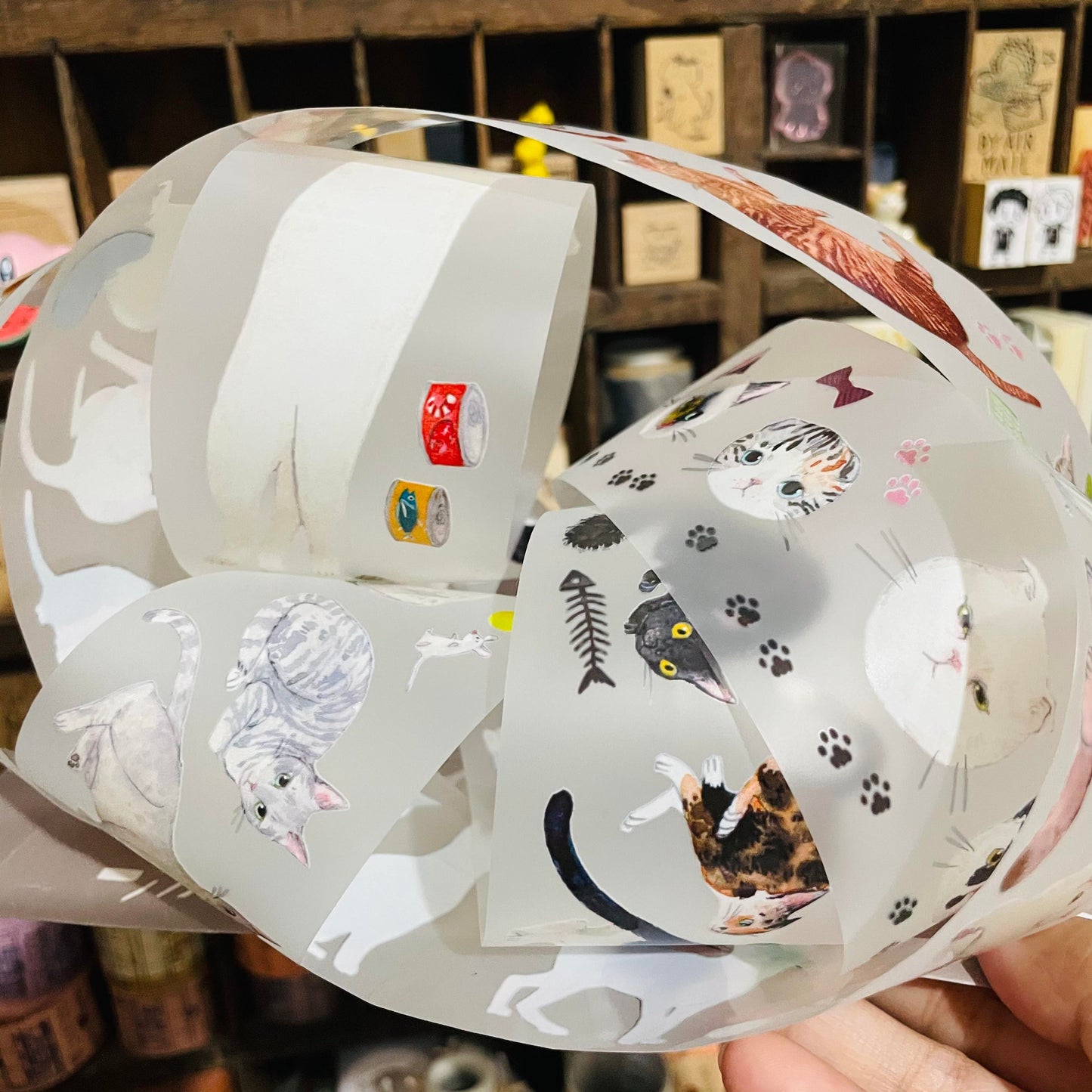 somesortoffern Cats PET Masking Tape and Samples