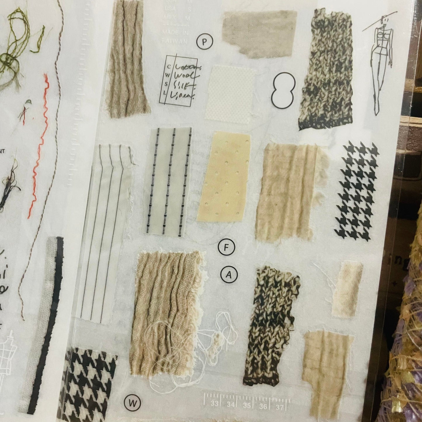 somesortoffern Fabric Transfer Sticker Sheet Pack
