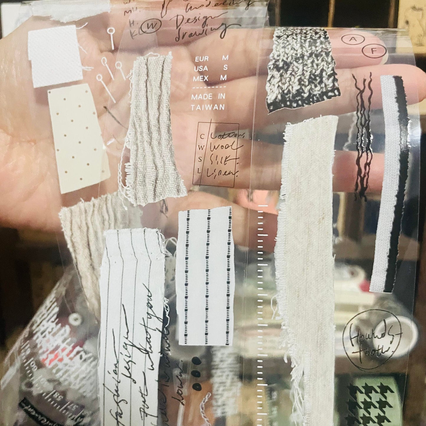 somesortoffern Fabric PET Tape Roll and Samples