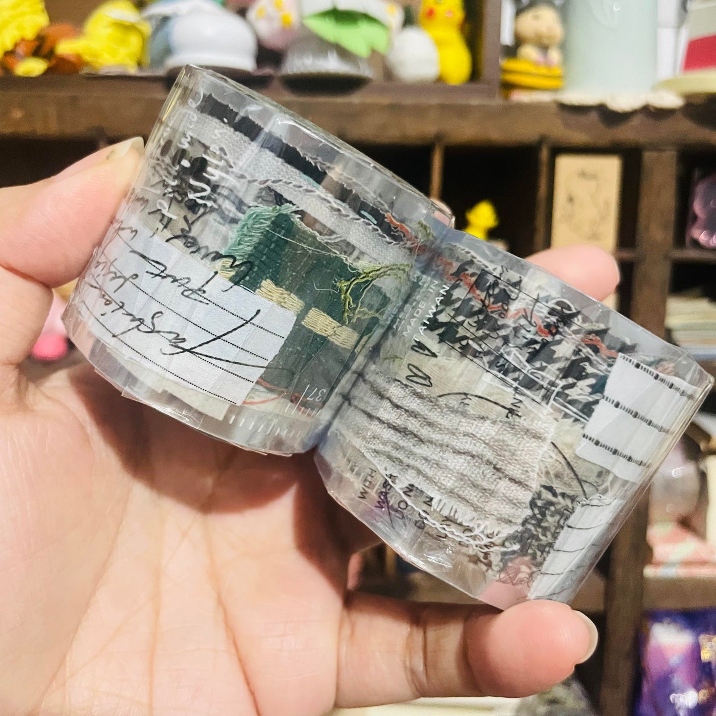 somesortoffern Fabric PET Tape Roll and Samples