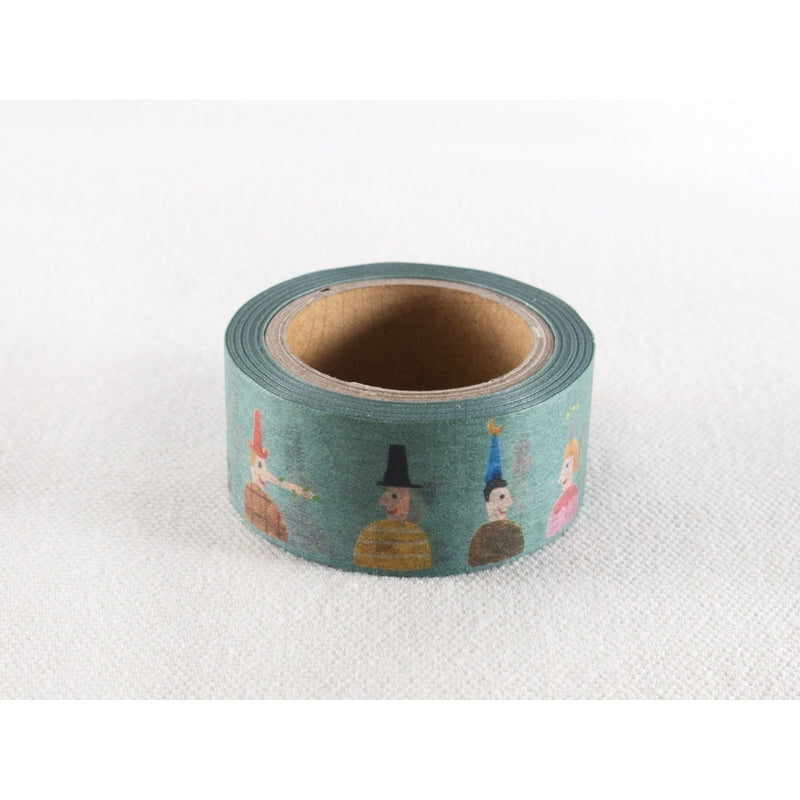 Soupy Small People Illustration Washi Tape Roll