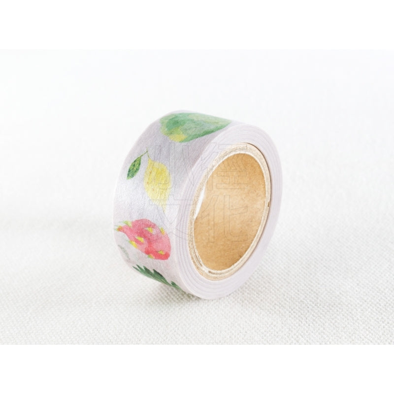 Soupy Vegetables Illustration Washi Tape Roll