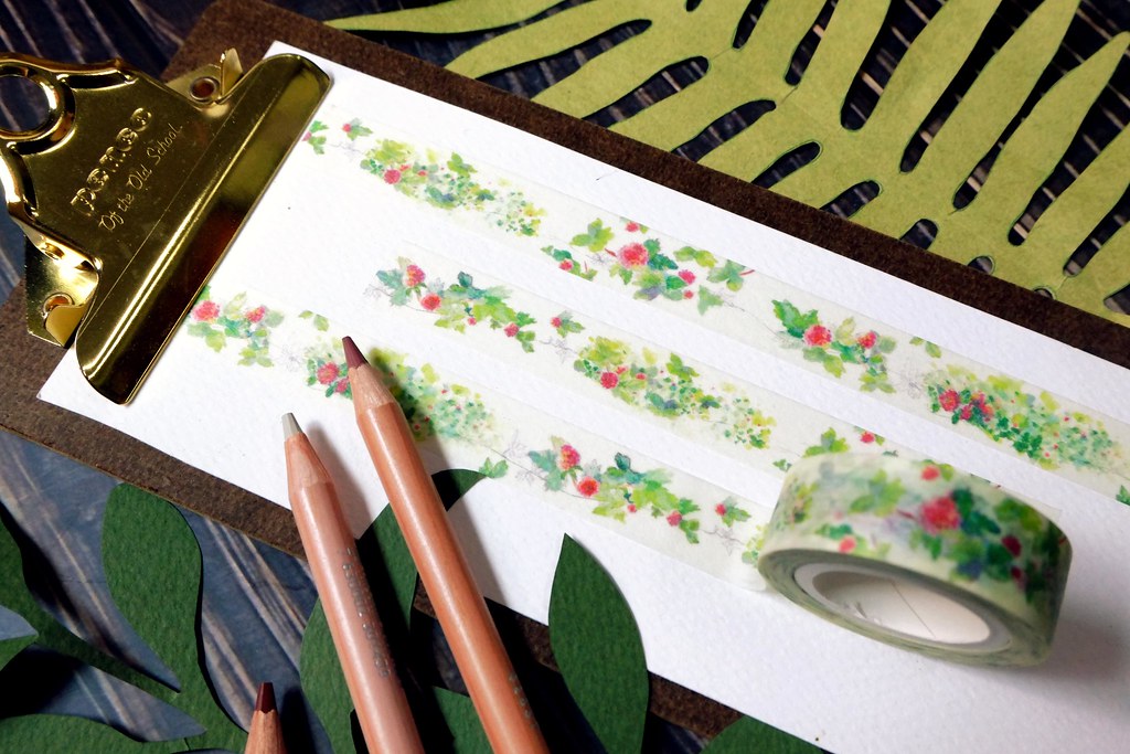Polly Terrace Back to Spring Washi Masking Tape Roll