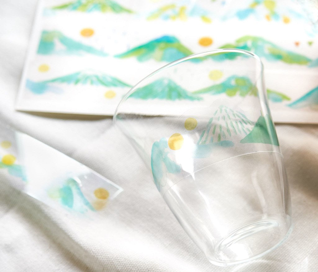 Hello Studio Rolling Hill PET Masking Tape Roll and Samples