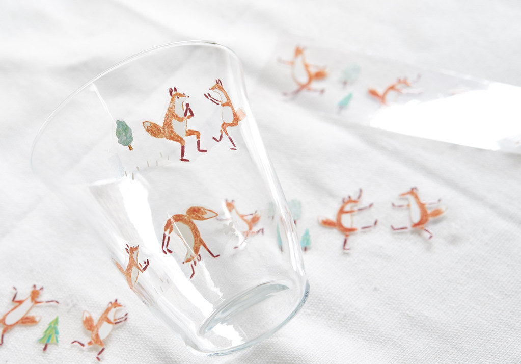 Hello Studio Little Walk PET Masking Tape Roll and Samples