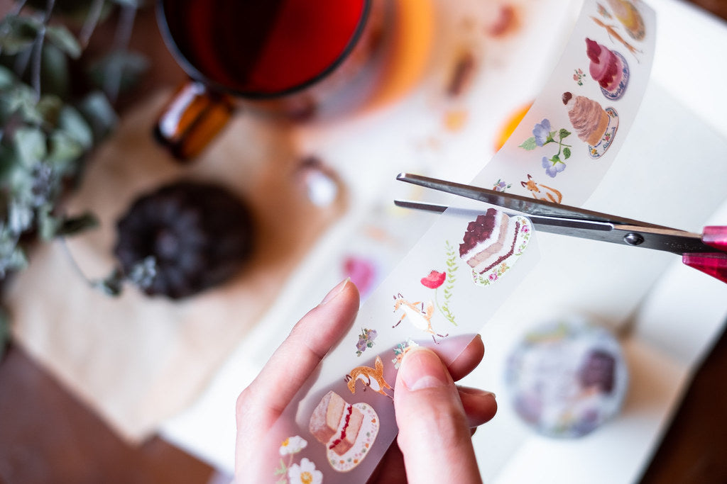 Hello Studio Bon Appétit PET Masking Tape Roll and Samples