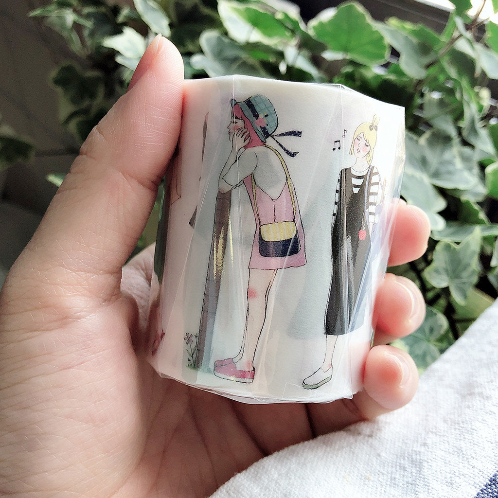 Starlululu Girls Washi Masking Tape Roll and Samples