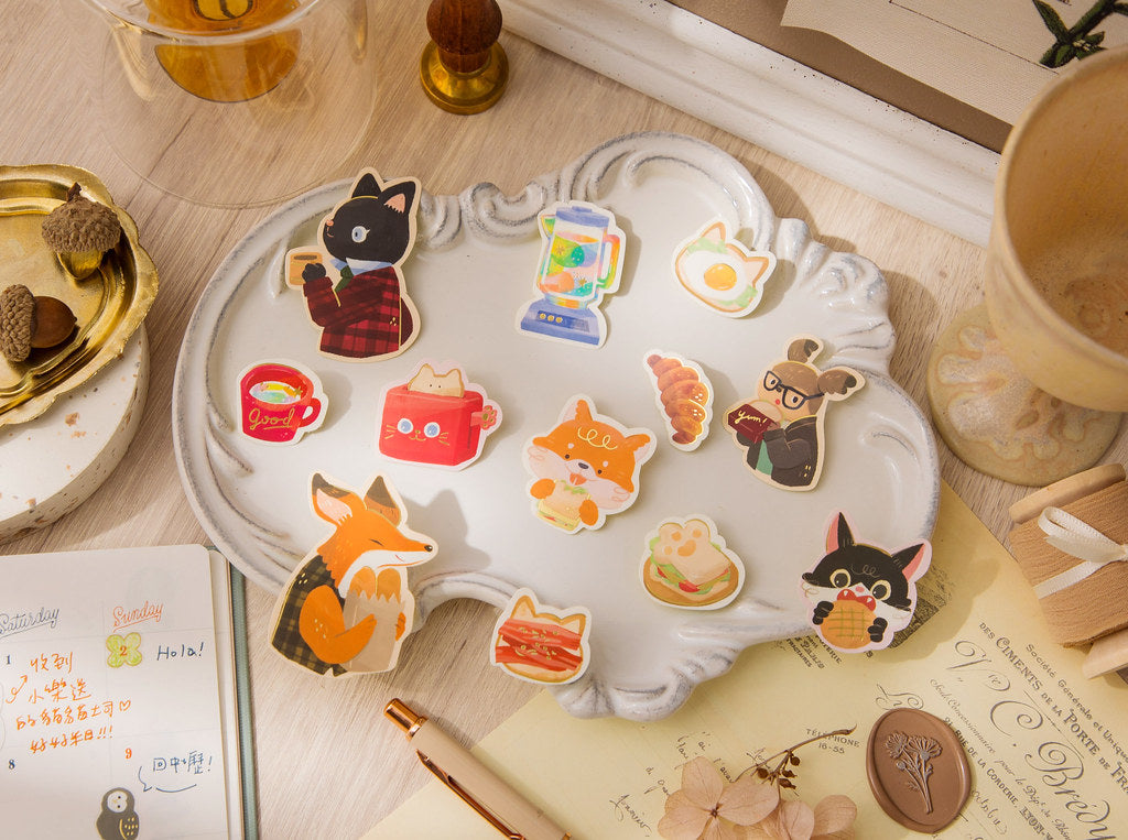 wwiinngg Vitality Breakfast Foiled Sticker Flakes Pack