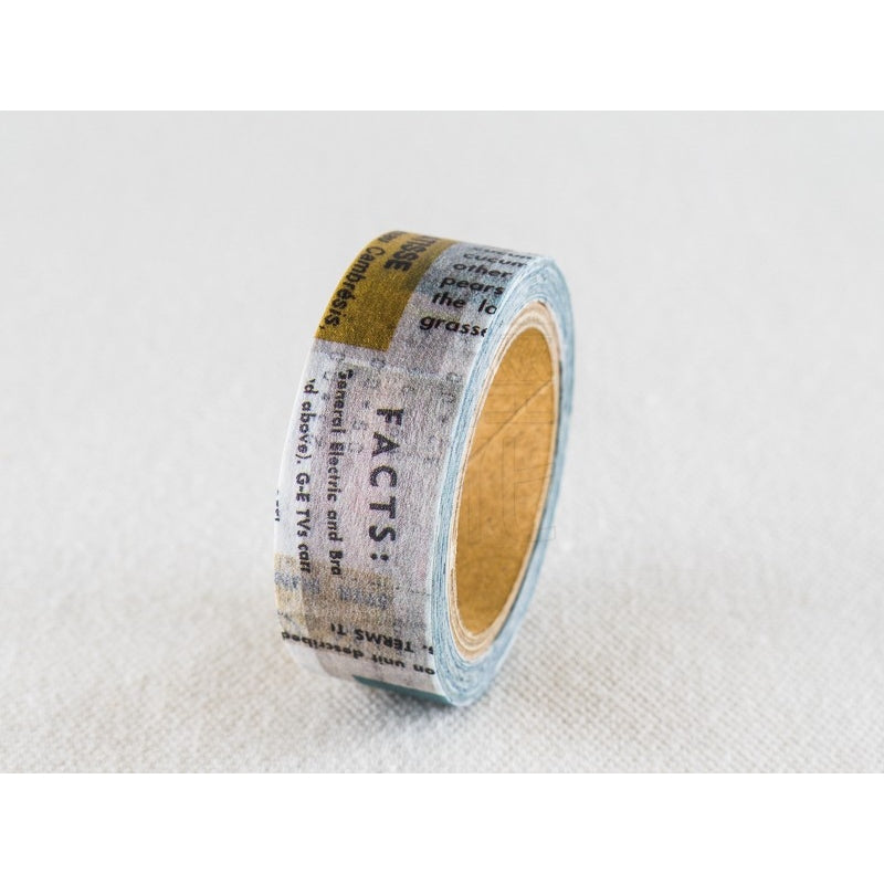 YOHAKU "yellow green" Y-004 Washi Masking Tape Roll