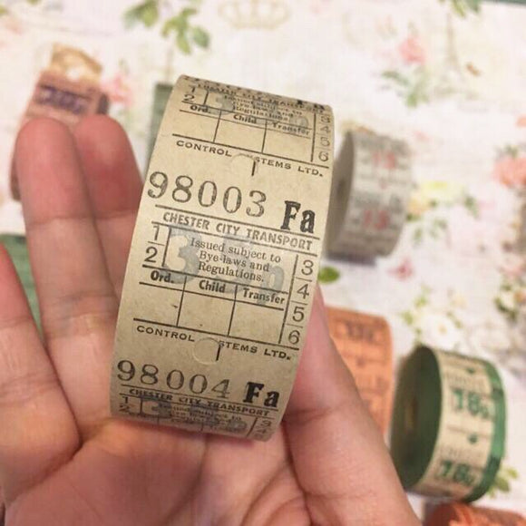 TokubetsuMemori 35P Vintage Ticket Samples