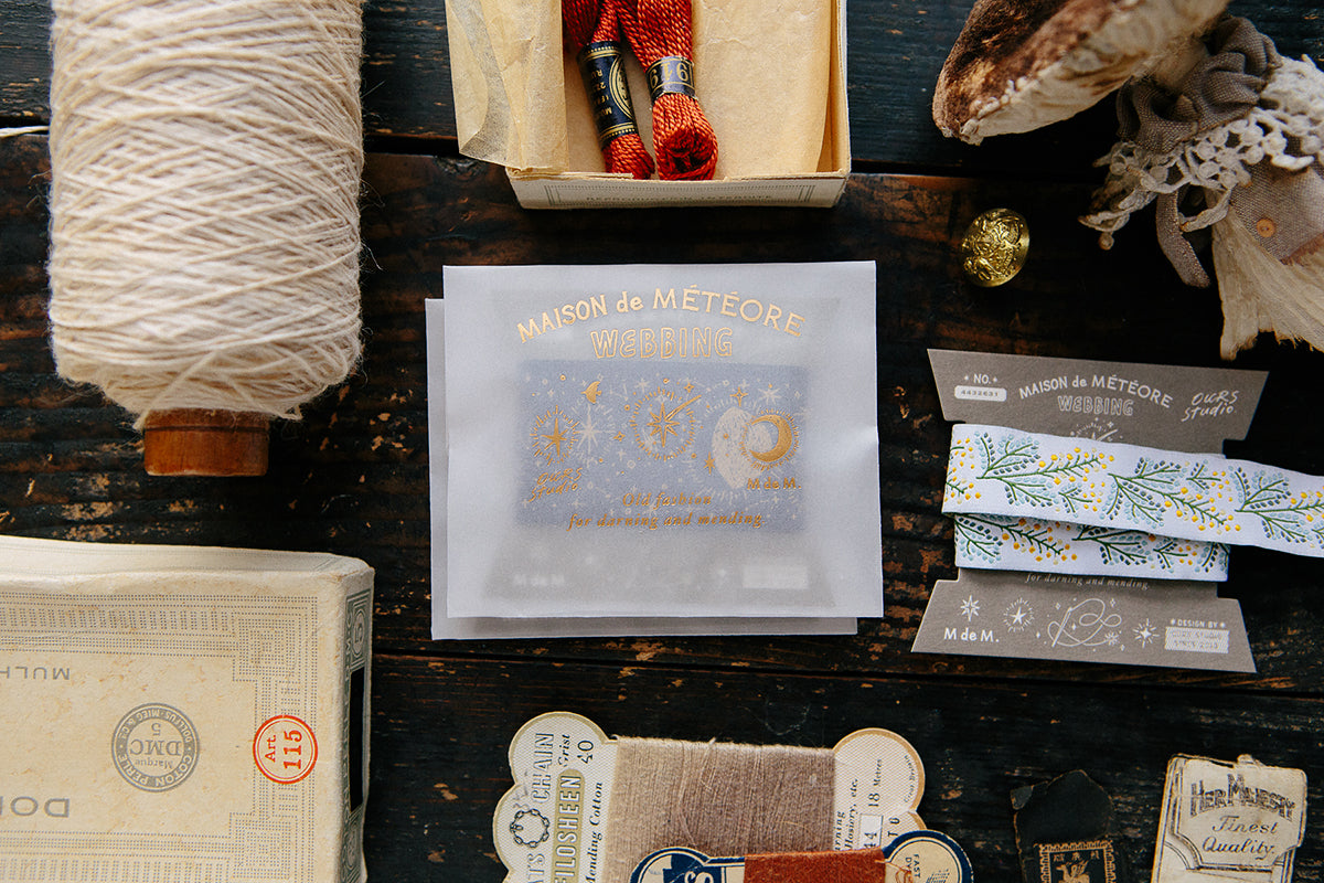 OURS Studio Starry Night Webbing Ribbon