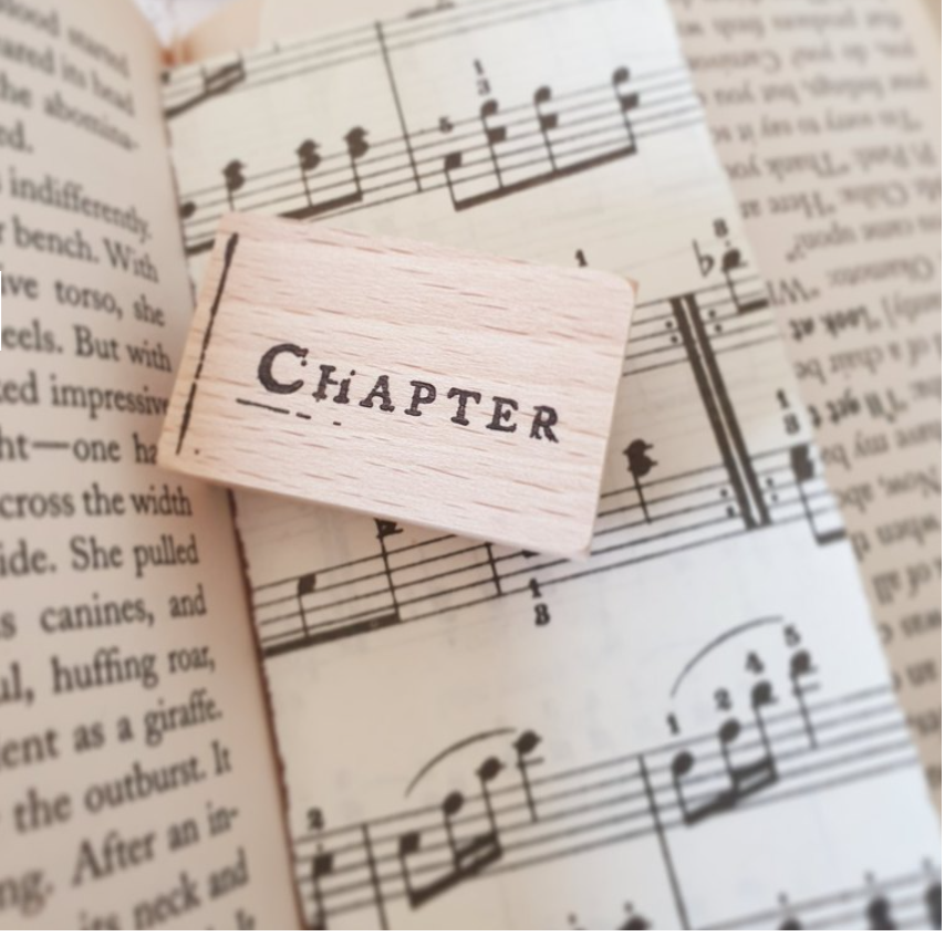 Yeoncharm Chapter Rubber Wood Stamp