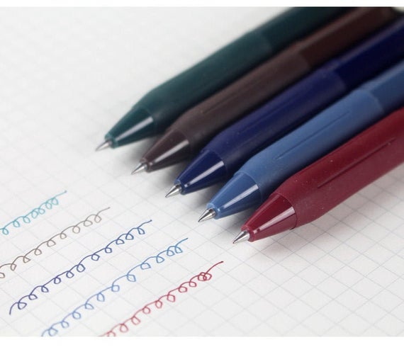 Zebra Sarasa Clip Vintage Color Pens .05mm 5 Colors – Tokubetsumemori