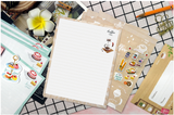 Season Coffee Time Paper Stationery Letter Set