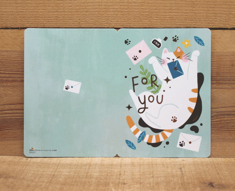 Cindy Chu Cat For You Card