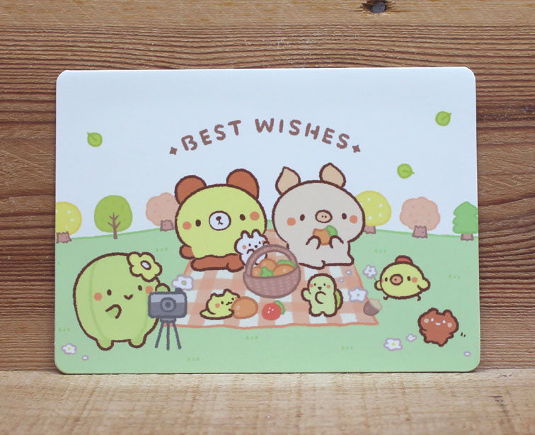 Bread Tree Best Wishes Card