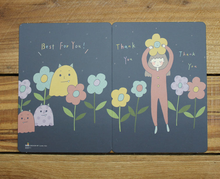 Luckylulu Thank You Card