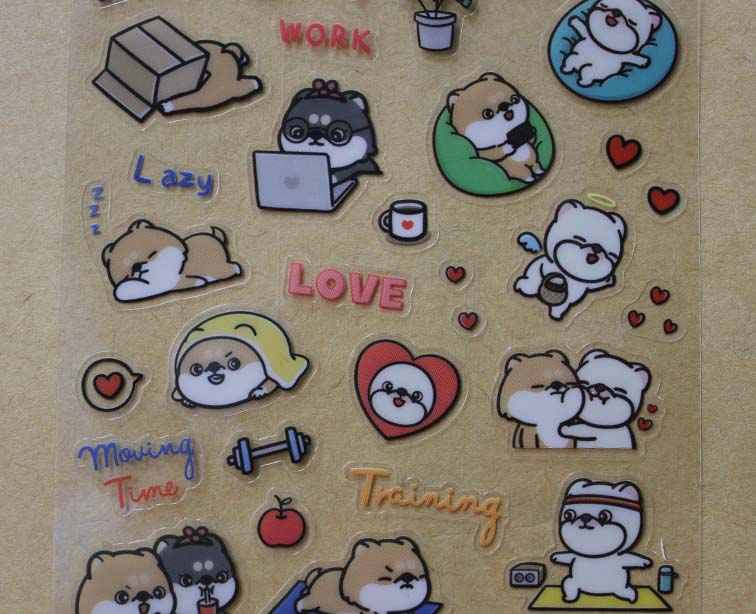 Hi John Sticker Sheet Daily Life