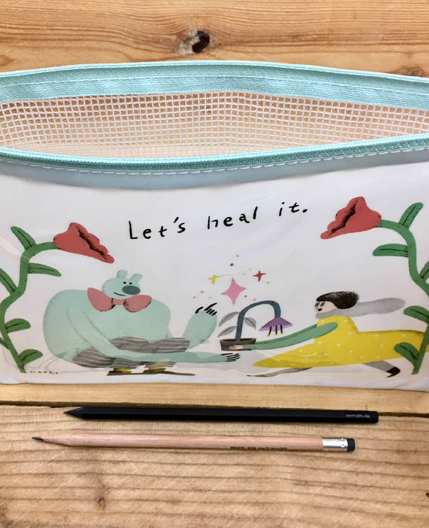 Baozi Studio B5 Big Pencil Zipper Pouch