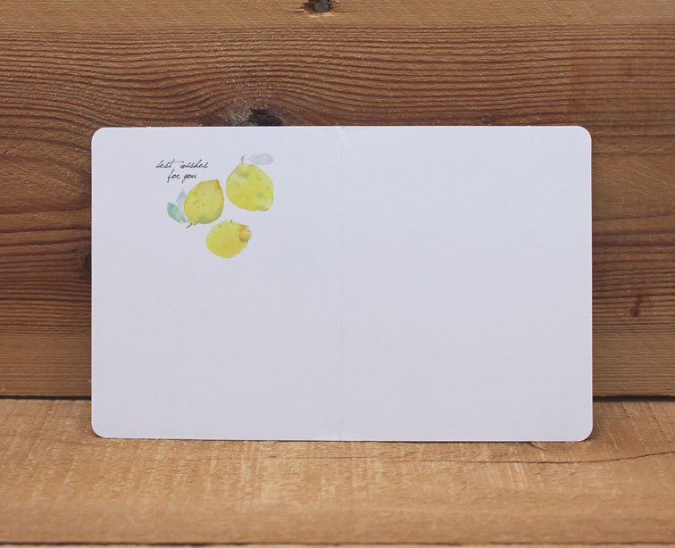 Liang Feng Watercolor Mini Card For You