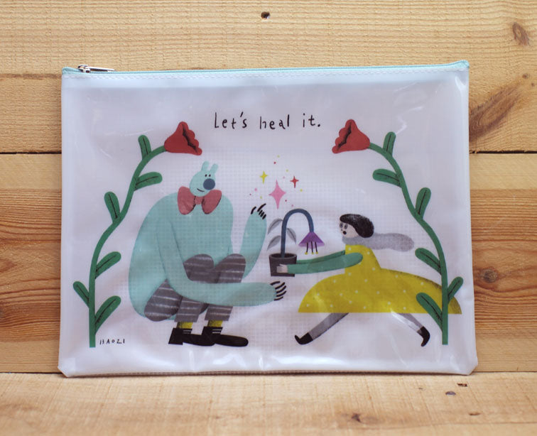 Baozi Studio B5 Big Pencil Zipper Pouch