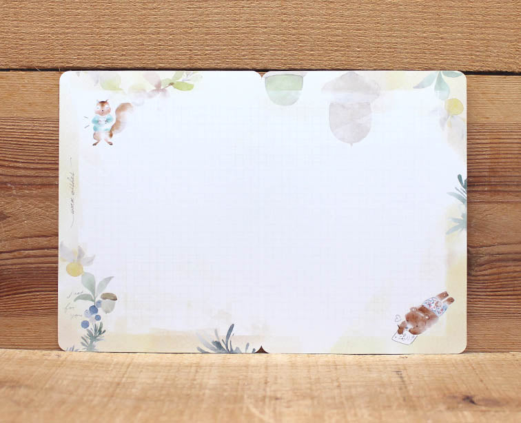 Liang Feng Watercolor Squirrel For You Card