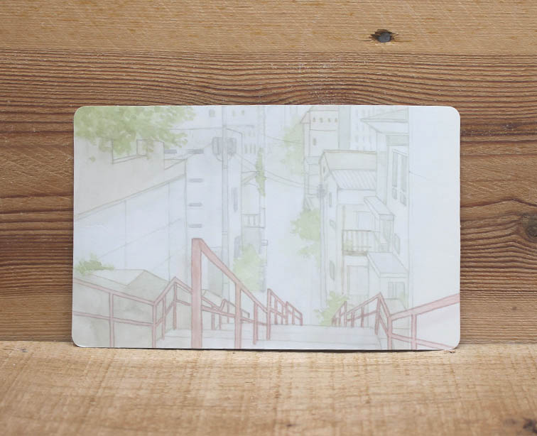Amy and Tim Wind Breeze Scenery Mini Card For You