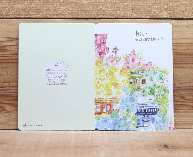Jan Hsuan's Illustration Hey How Are You Card