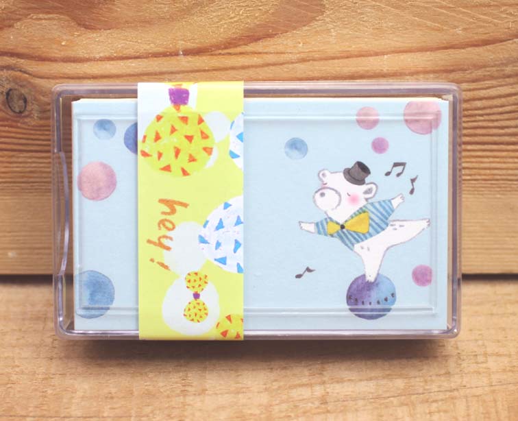 Jan Hsuan's Illustration Message Cards with Plastic Case