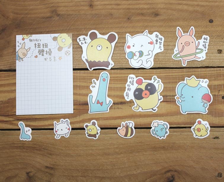 Bread Tree Sticker Flakes Version 2