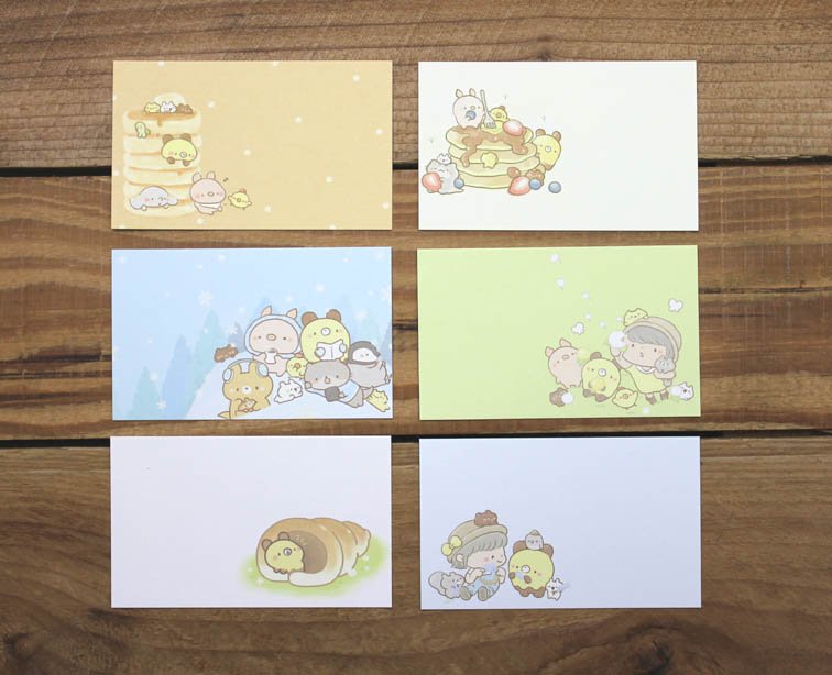 Bread Tree Message Cards with Plastic Case Version 1