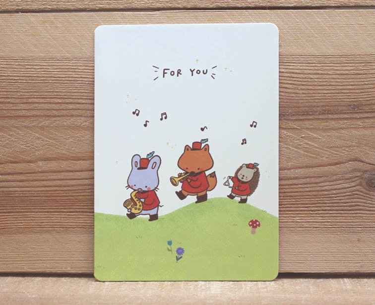 Mandie and Friends For You Card
