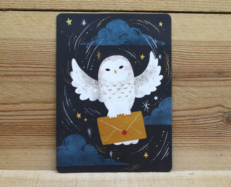 Cindy Chu Owl Card