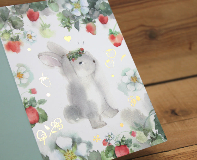 Liang Feng Watercolor Rabbit Card Any Occasion
