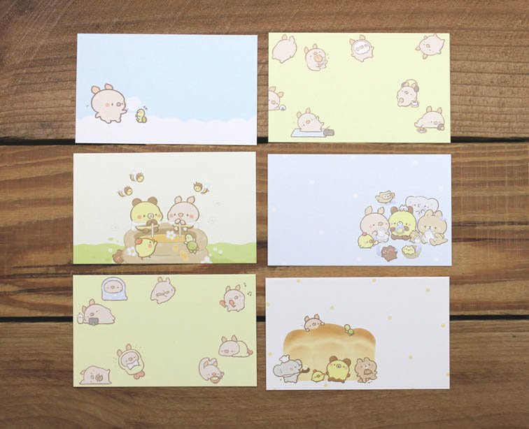 Bread Tree Message Cards with Plastic Case Version 1