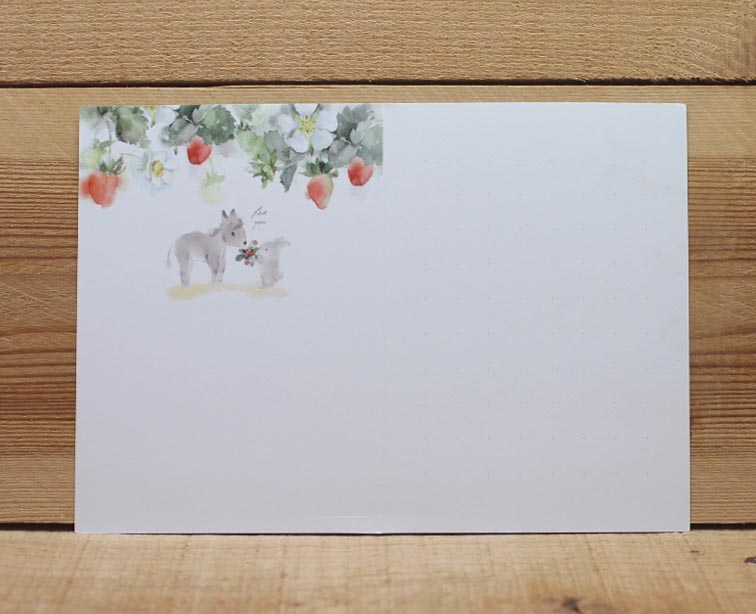 Liang Feng Watercolor Rabbit Card Any Occasion