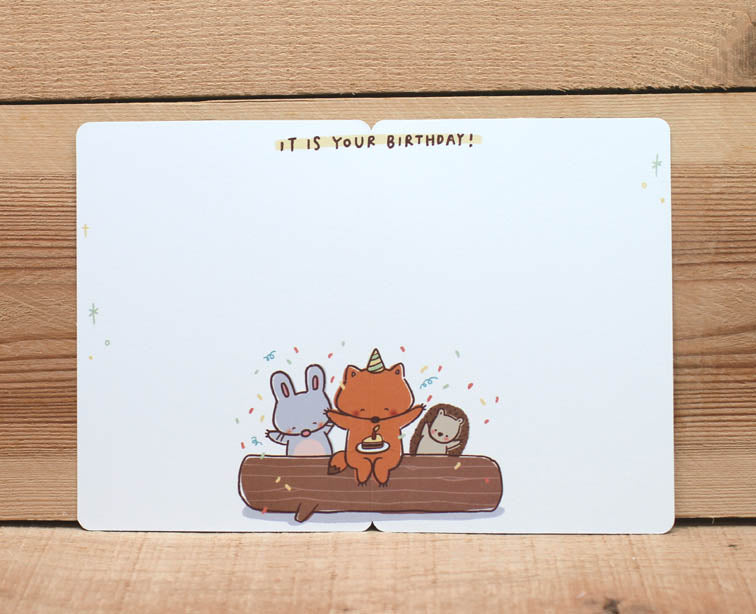 Mandie and Friends What Day Is It? Card