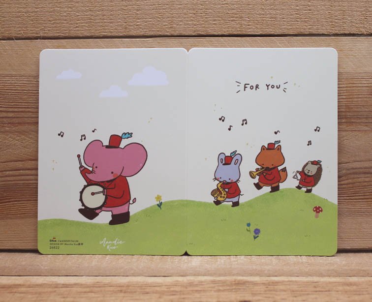 Mandie and Friends For You Card