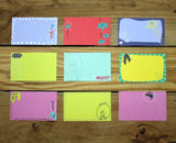 Baozi Studio Yellow Message Cards with Plastic Case