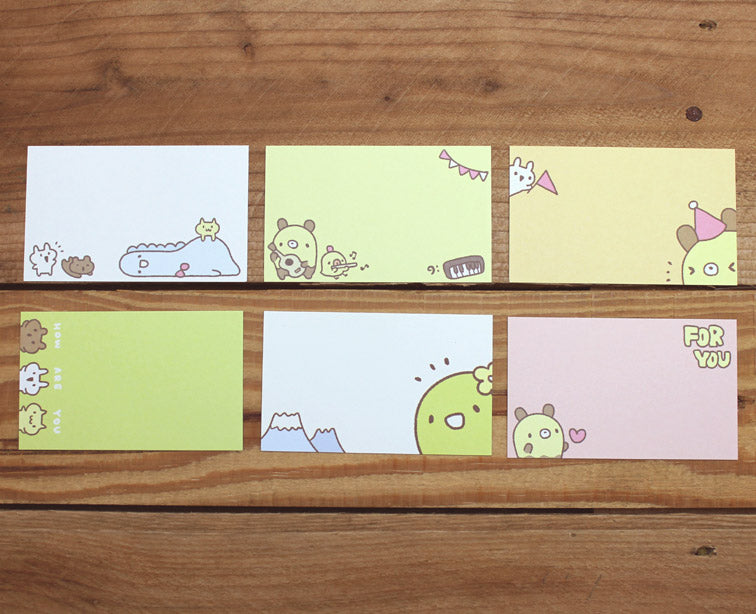 Bread Tree Message Cards with Plastic Case Version 2
